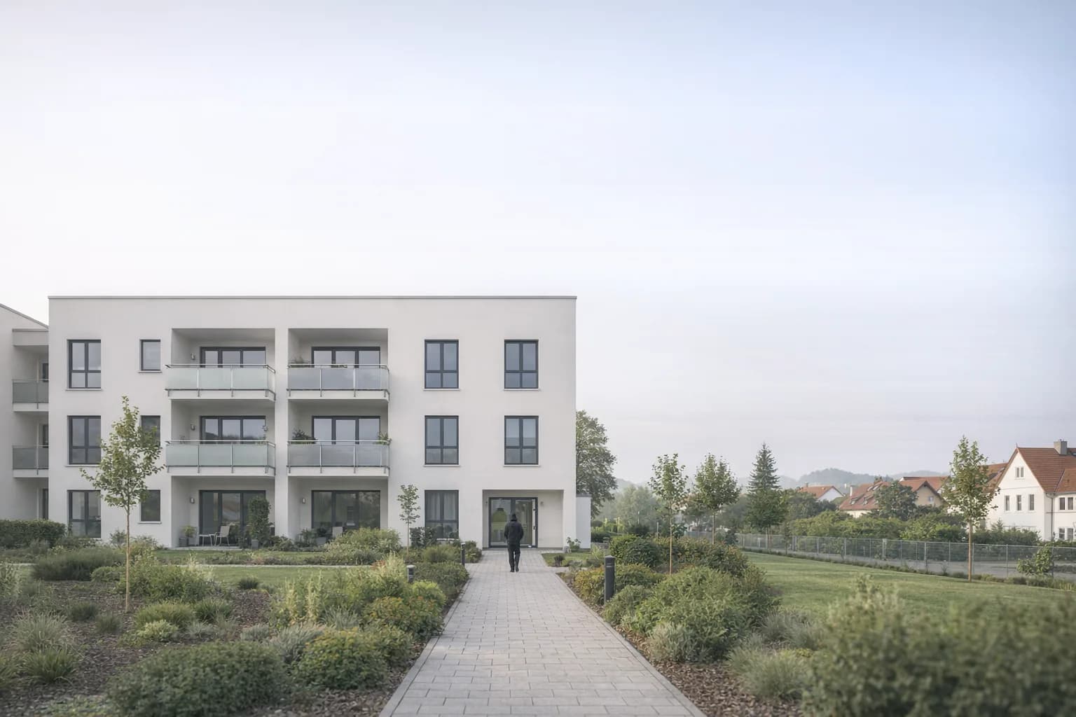 Gepflegtes Mehrfamilienhaus mit ordentlichem Vorplatz in Niederbayern